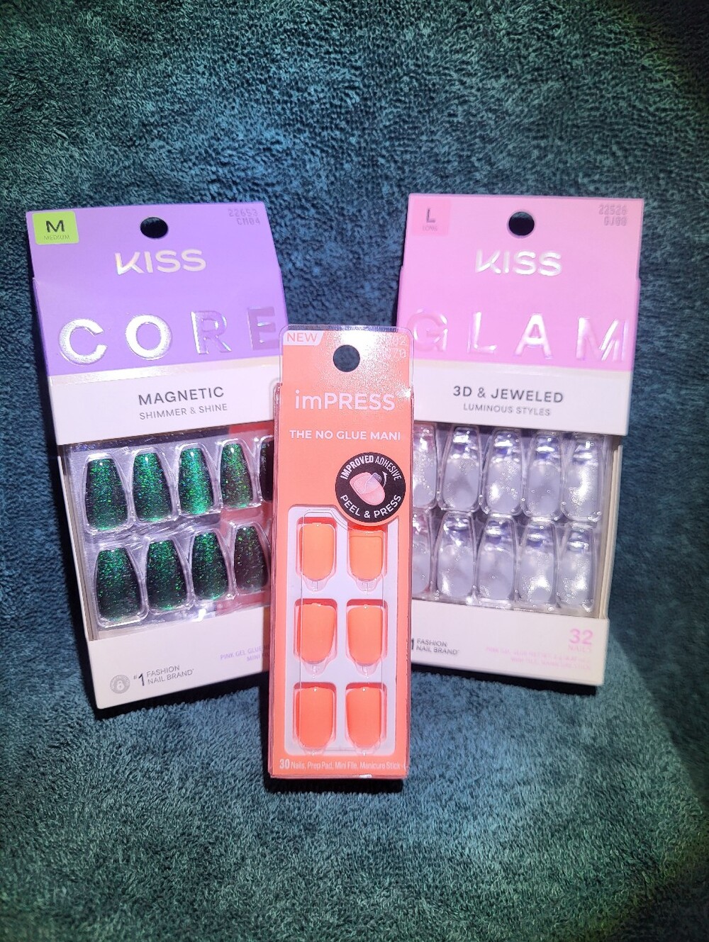 KISS and ImPRESS Fake Press On Nail Lot